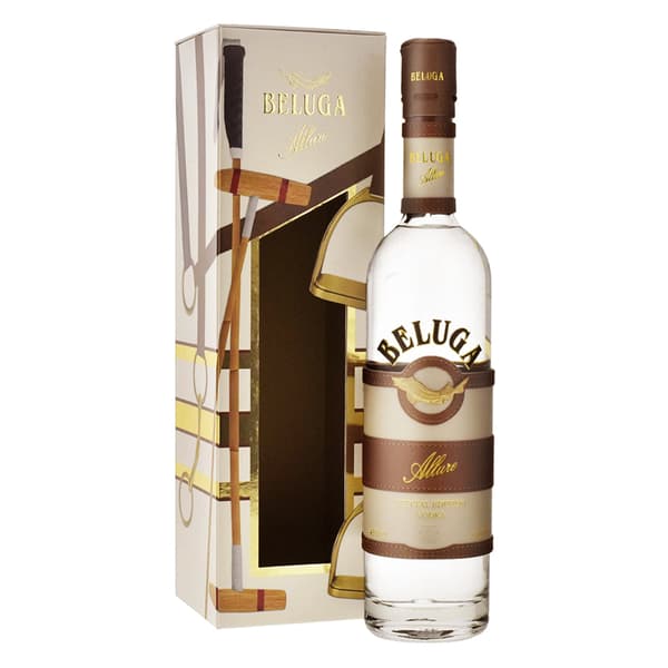 Beluga Allure Vodka 70cl avec Boîte en Cuir