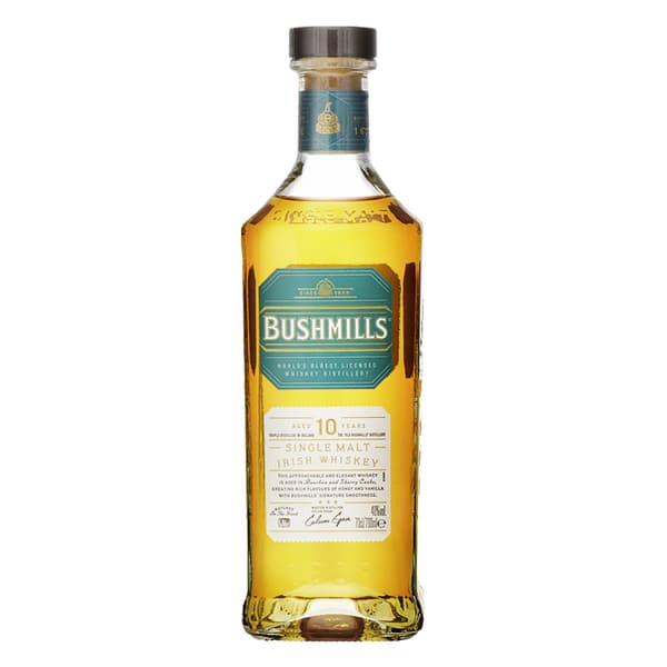 Bushmills 10 Years Single Malt Irish Whisky 70cl