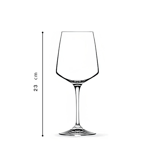 RCR Luxion Professional Aria Verre à Vin Blanc, Pack de 6