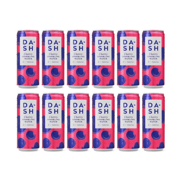 Dash Cherry Sparkling Water 33cl 12er Pack
