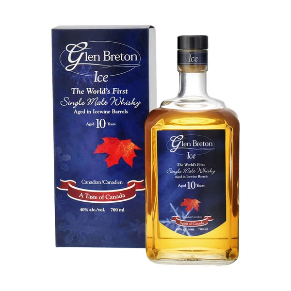 Glen Breton Ice 10 Years Icewine Cask Single Malt Whisky 70cl