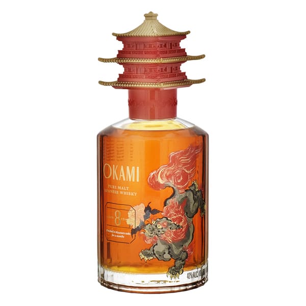Okami 8 Years Pure Malt Whisky 70cl