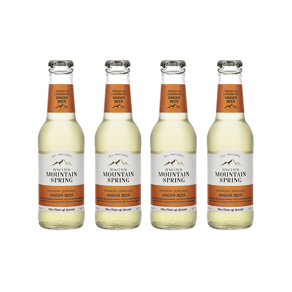 Swiss Mountain Spring Ginger Beer 20cl Pack de 4
