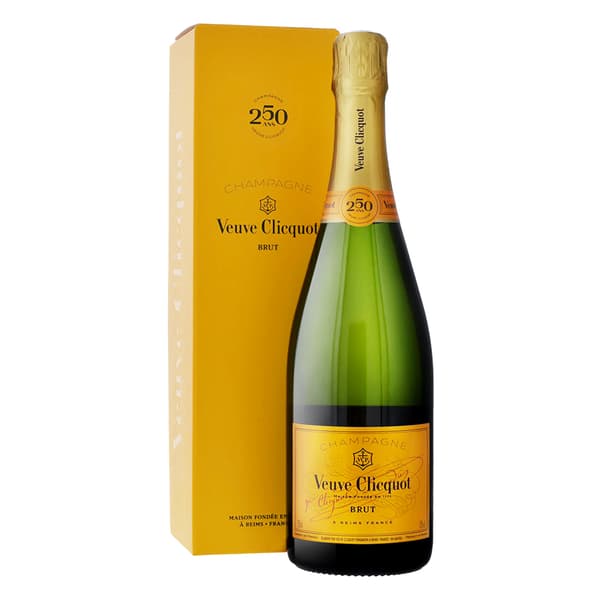 Veuve Clicquot Brut Yellow Label mit Eco-Yellow Box 75cl