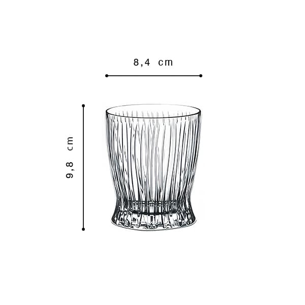 Riedel Fire Whisky Glas, 2er-Pack