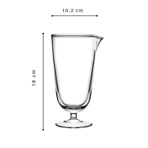 Nude Bar Giani Mixing Glas 53cl