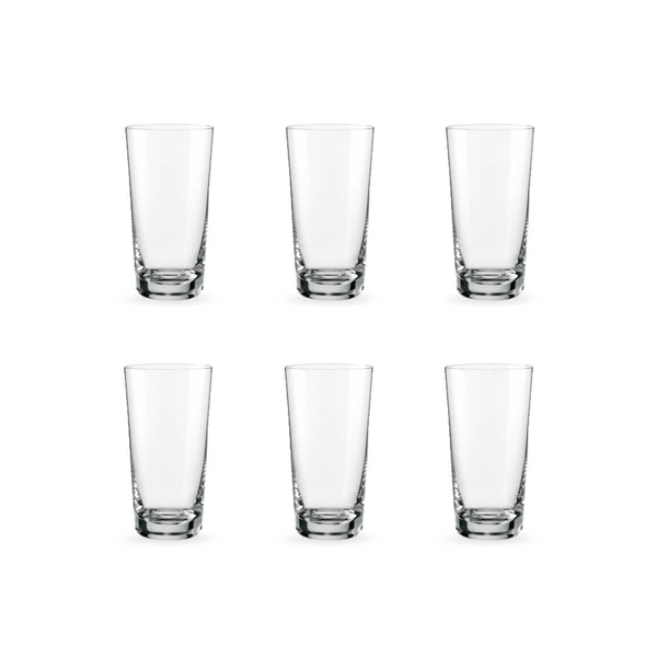 Bohemia Crystal Glass Jive Wasserglas 40cl, 6er-Set