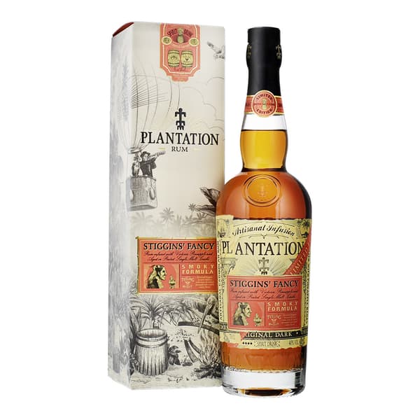 Plantation Stiggins' Fancy Smoky Formula Premium Rum 70cl