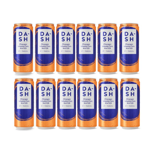 Dash Orange Sparkling Water 33cl 12er Pack