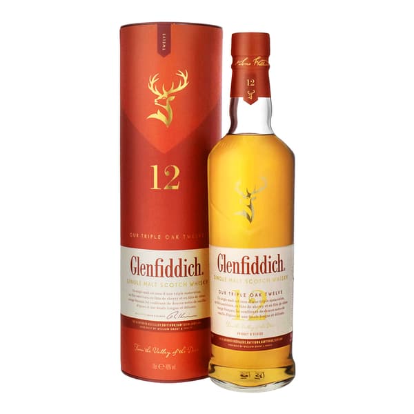 Glenfiddich 12 Years Triple Oak Single Malt Whisky 70cl