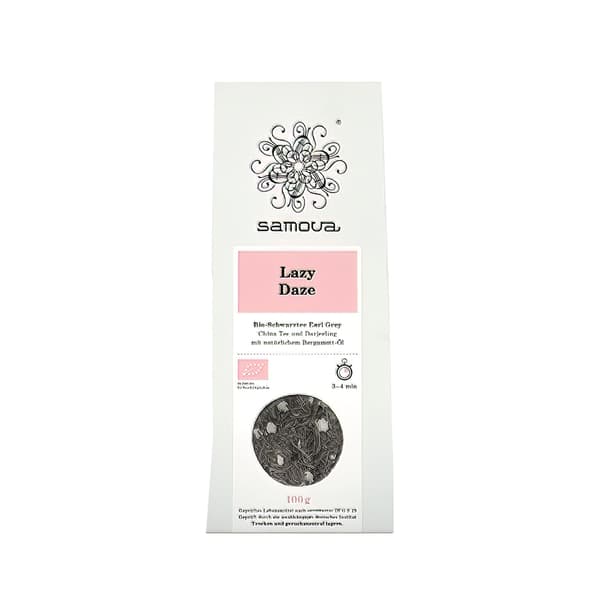 Samova Lazy Daze Thé noir bio recharge 100g