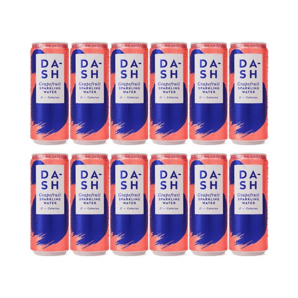 Dash Grapefruit Sparkling Water 33cl 12er Pack