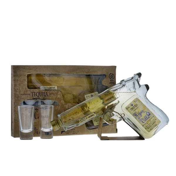 Hijos de Villa Tequila Reposado im Set mit zwei Shotgläsern 20cl