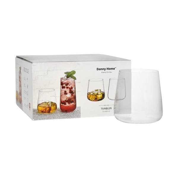 Danny Home Universal Tumbler 43 cl, pack de 4