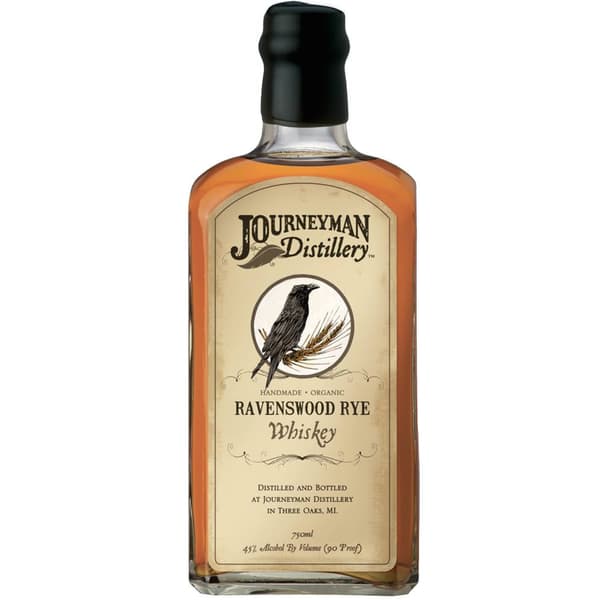 Journeyman Ravenswood Small Batch Rye Whiskey 75cl
