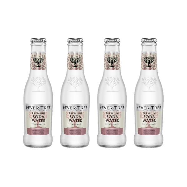 Fever-Tree Premium Soda Water 20cl, 4er Pack