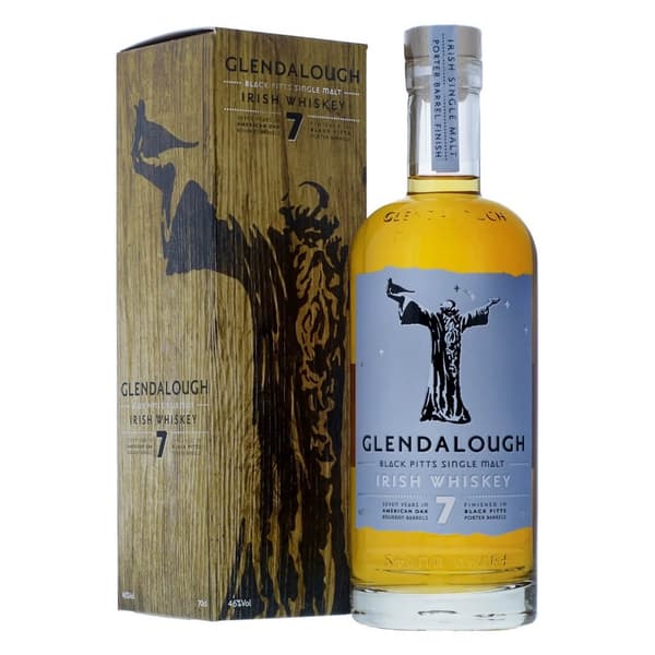 Glendalough 7 Years Black Pitts Porter Finish Single Malt 70cl