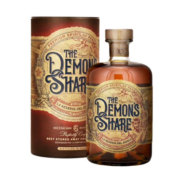 The Demon's Share 6 Years Rum 70cl in Geschenkbox