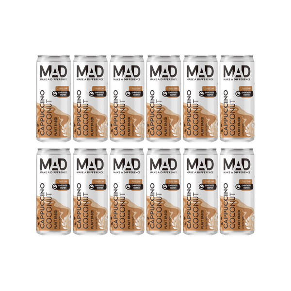 MAD Cappuccino Coconut Plant Based 33cl Pack de 12
