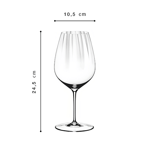 Riedel Performance Verre à Cabernet/ Merlot, Pack de 4