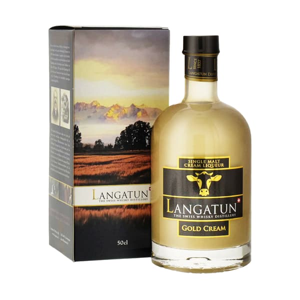 Langatun Gold Cream Single Malt Cream Liqueur 50cl