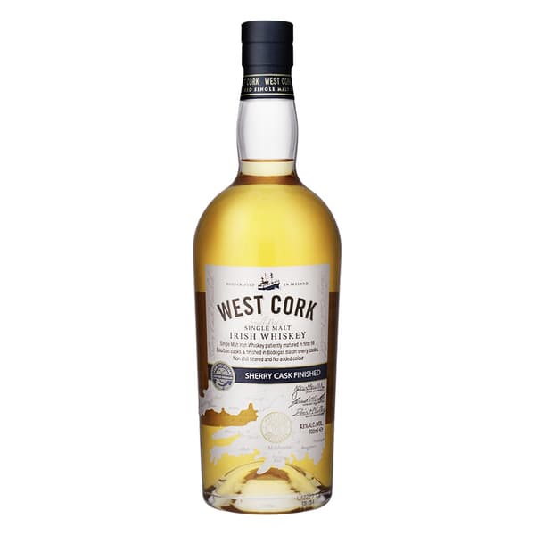 West Cork Sherry Cask Single Malt Whiskey 70cl