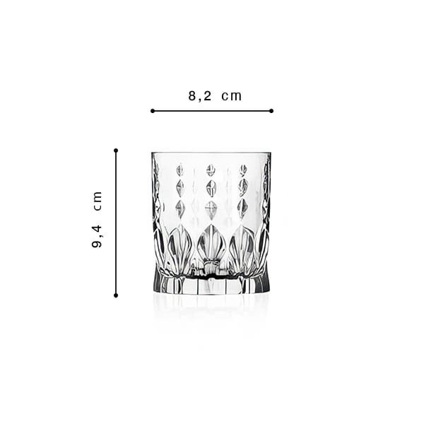 RCR Marilyn Tumbler 32cl, Pack de 6