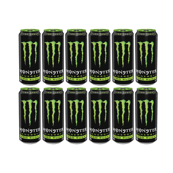 Monster Energy Drink Sugarfree 50cl Pack de 12