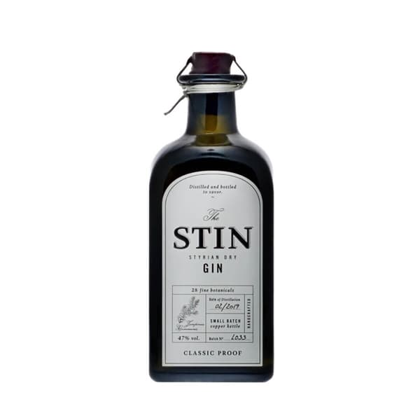 The Stin Styrian Dry Gin 50cl