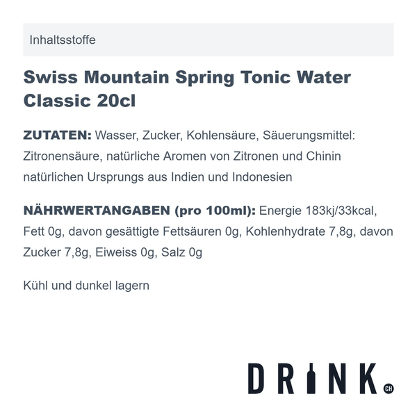 Tonic Water Probierset