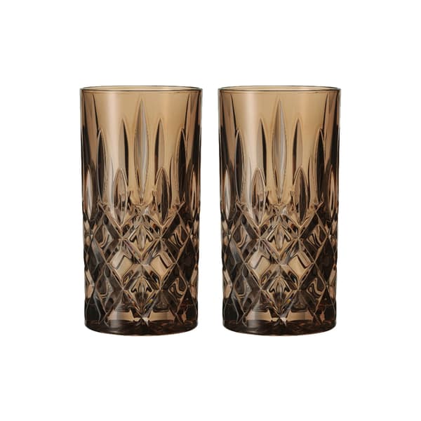 Nachtmann Noblesse Longdrink Glas Tobacco, 2er-Set