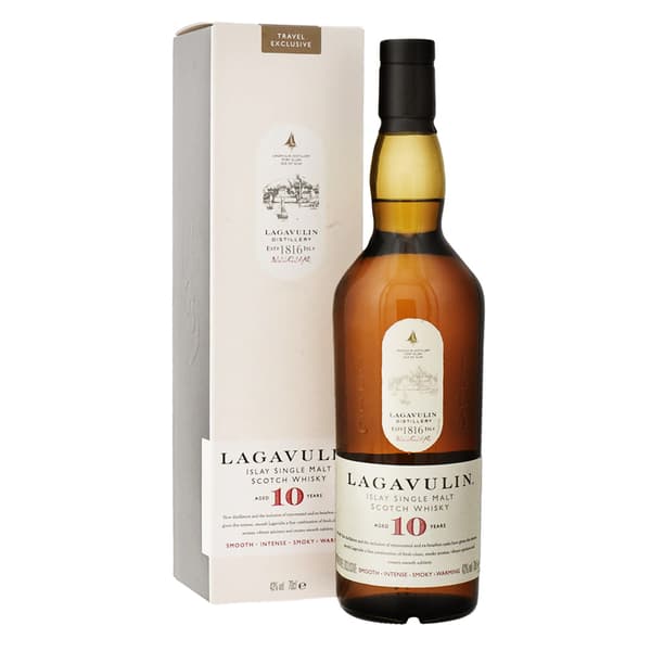 Lagavulin 10 Years Islay Single Malt Scotch Whisky 70cl