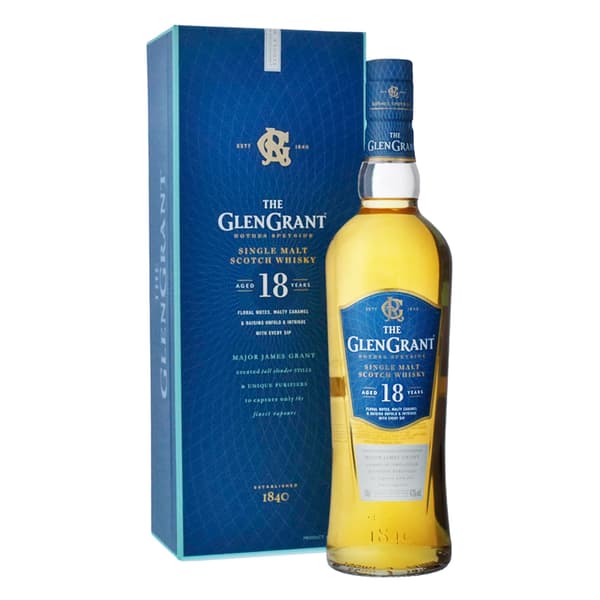 Glen Grant 18 Years Single Malt Whisky 70cl