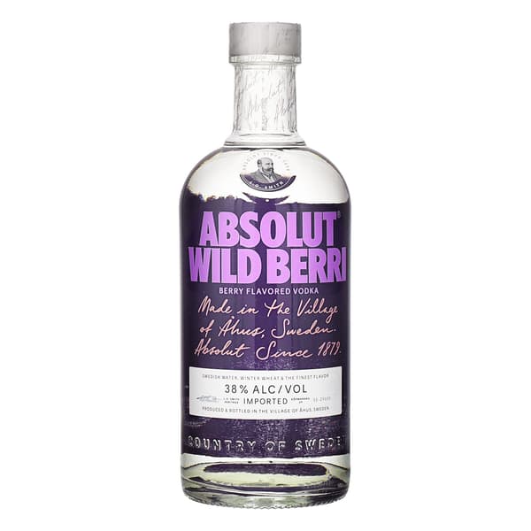 Absolut Wild Berri Vodka 70cl