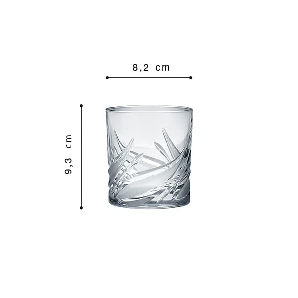 RCR Crystal Da Vinci Cetona D.O.F. Tumbler 29cl, 2er-Pack