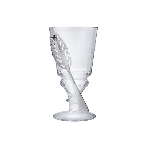 Verre à absinthe avec cuillère à absinthe