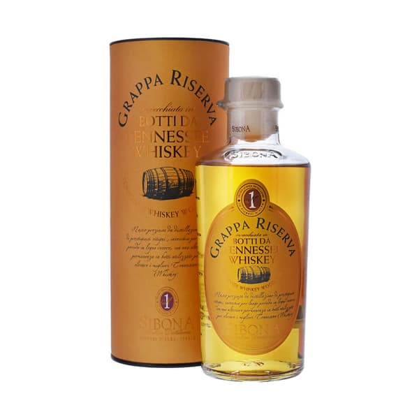 Sibona Grappa Riserva botti da Tennessee Whisky 50cl