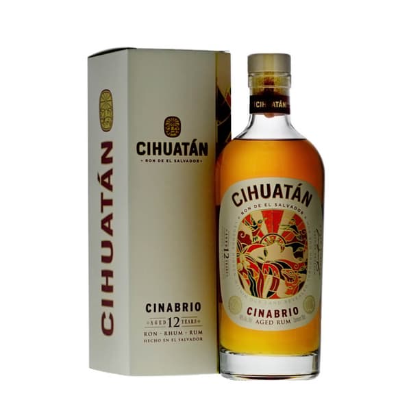 Ron Cihuatán Cinabrio 12 Years Rum 70cl