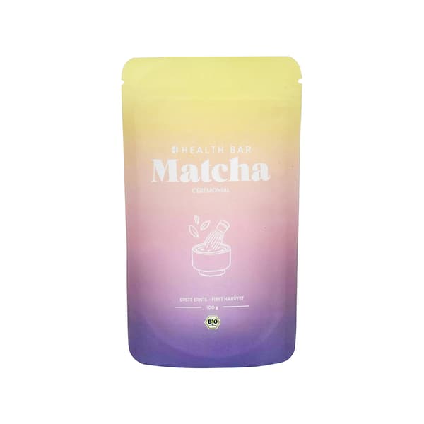 Health Bar Ceremonial Bio Thé Matcha 100g
