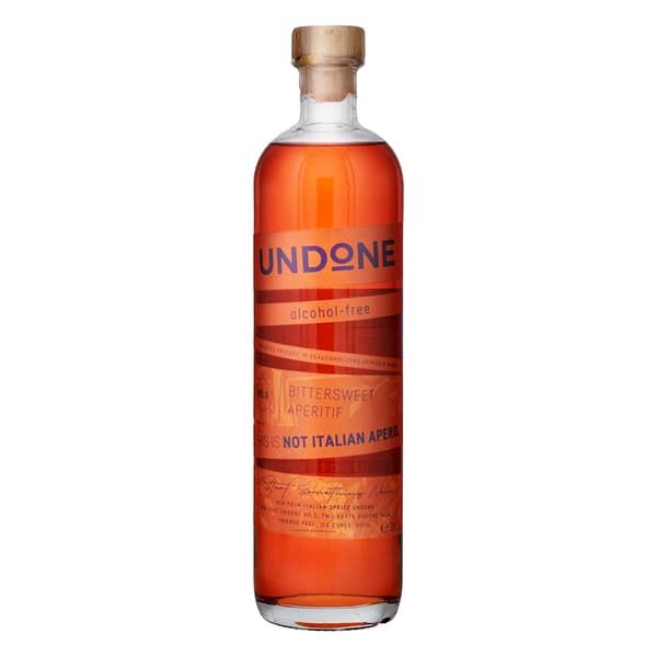 UNDONE No. 5 Bittersweet Aperitif sans alcool (not Italian Apero) 70cl