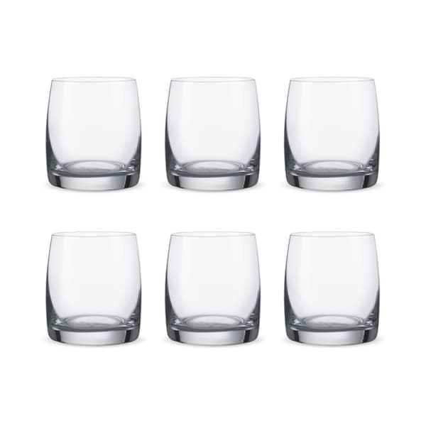Bohemia Crystal Glass Ideal O.F. Whiskyglas 29cl, 6er-Set