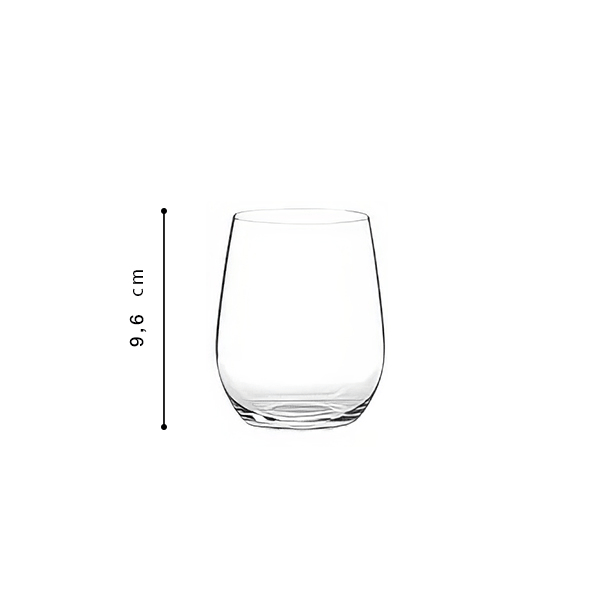 Riedel O Wine Tumbler Viognier / Chardonnay Verre à Vin, Pack de 8