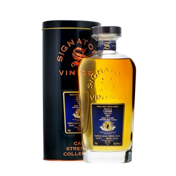 Ledaig 10 Years (2007-2018) Cask Strength Collection 20th Anniversary Single Malt Scotch Whisky 70cl