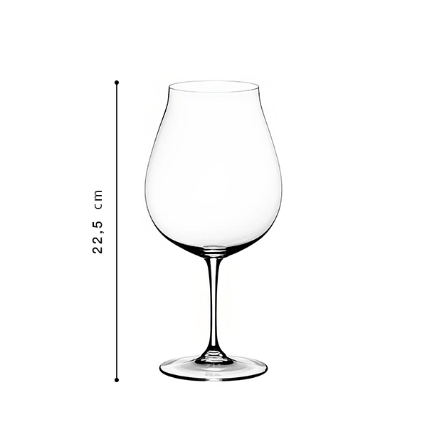Riedel Vinum Neue Welt Pinot Noir Weinglas 80cl, 2er-Pack