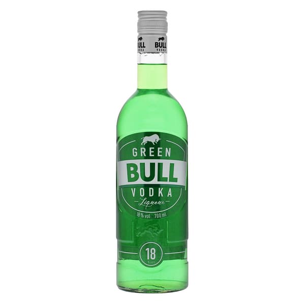 BULL Green Vodka Liquer 70cl