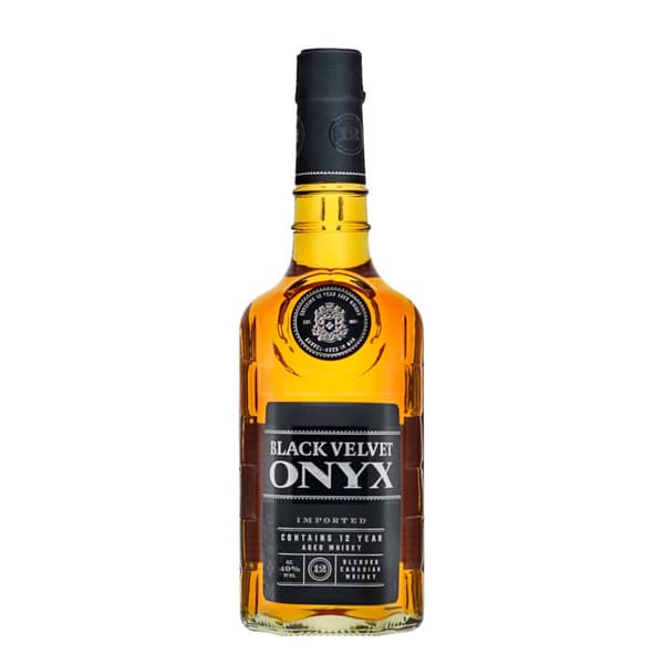 Black Velvet 12 Years Onyx Blended Whisky 70cl