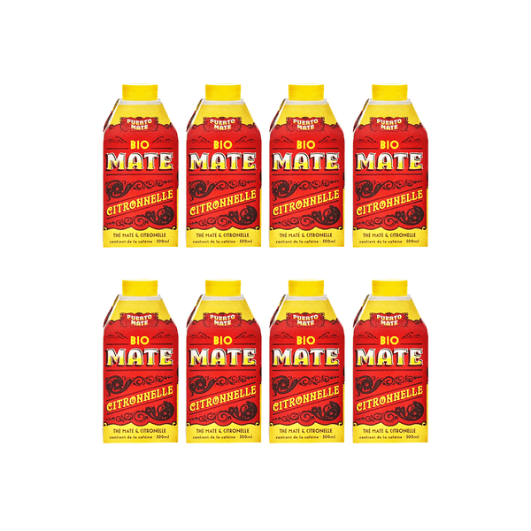 Puerto Mate & Zitronengras 50cl 8er Pack