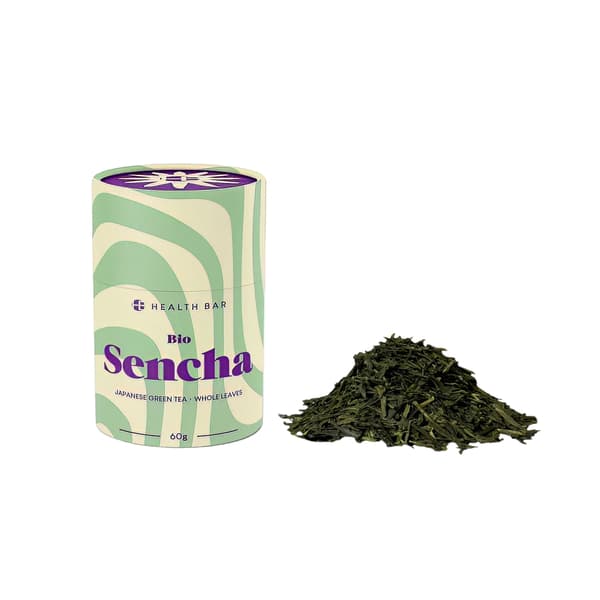 Health Bar Bio Sencha thé vert 60g