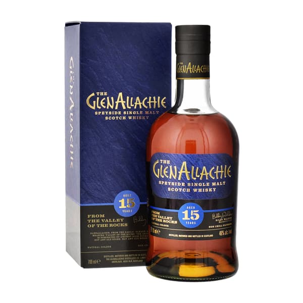 The GlenAllachie 15 Years Speyside Single Malt Whisky 70cl