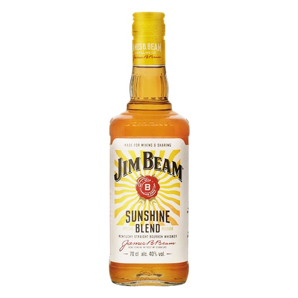 Jim Beam Sunshine Blend Bourbon Whiskey 70cl